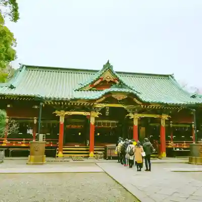 根津神社の本殿・本堂