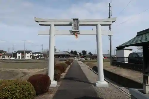 牛尾神社の鳥居