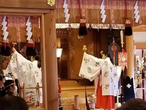 新琴似神社の神楽