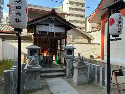 敷津松之宮　大国主神社の{uncategorized: "未分類", other: "その他", undefined: "問題あり", building: "その他建物", grave: "お墓", sacred_gate: "鳥居", guardian: "狛犬", statue: "像", buddha: "仏像", history: "歴史", nature: "自然", garden: "庭園", animal: "動物", pagoda: "塔", temizu: "手水舎", mountain_gate: "山門・神門", sanctuary: "本殿・本堂", subordinate: "末社・摂社", art: "芸術", scenery: "景色", jizo: "地蔵", ema: "絵馬", goshuin: "御朱印", omikuji: "おみくじ", items: "授与品その他", amulet: "お守り", goshuincho: "御朱印帳", eats: "食事", festival: "お祭り", votive_dance: "神楽", shichigosan: "七五三参", wedding: "結婚式", experience: "体験その他", initially: "初詣", around: "周辺", anti_infection: "感染症対策"}