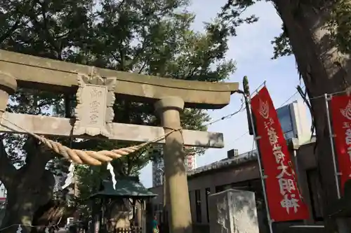 阿邪訶根神社の鳥居