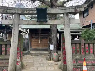 於咲稲荷神社・波除(浪除)稲荷神社(東京都)
