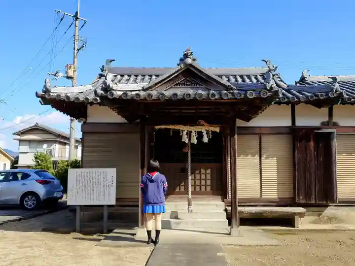 天村雲神社の本殿・本堂