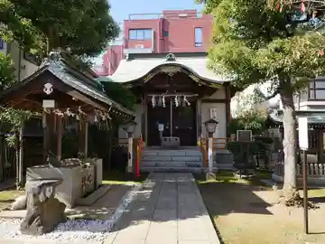 湯島御霊社の本殿・本堂