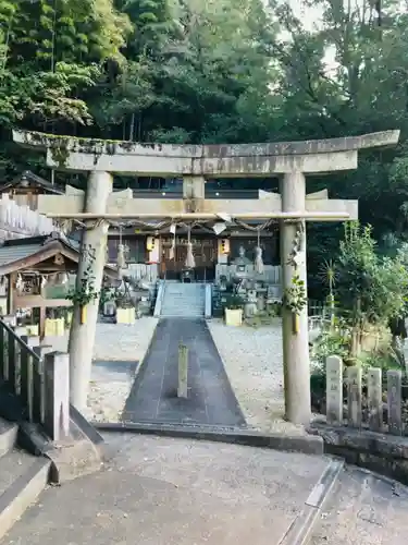 金山媛神社の鳥居