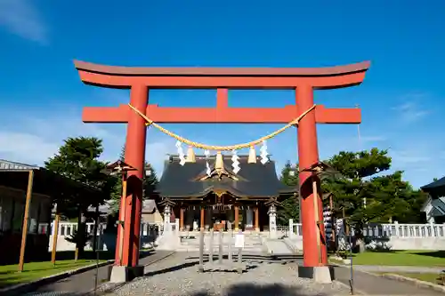 美瑛神社の鳥居