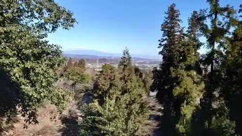 妙義神社の景色