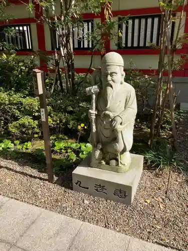 成子天神社の像