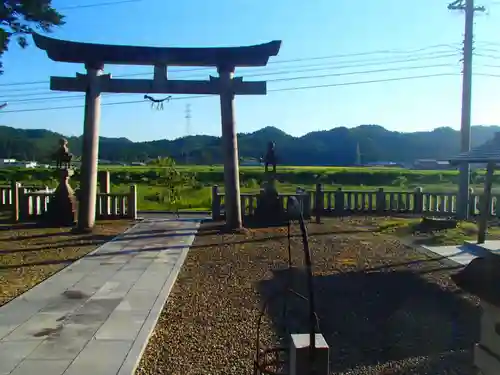 日吉神社の鳥居