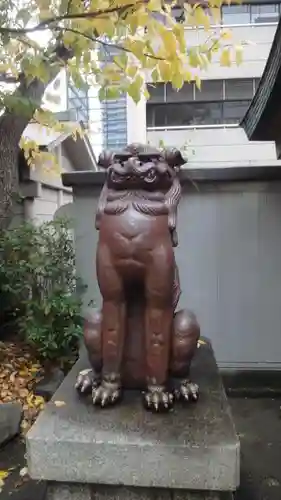 坐摩神社の狛犬