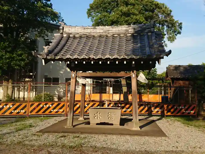 素盞嗚神社の手水舎