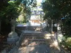 高牟神社の鳥居