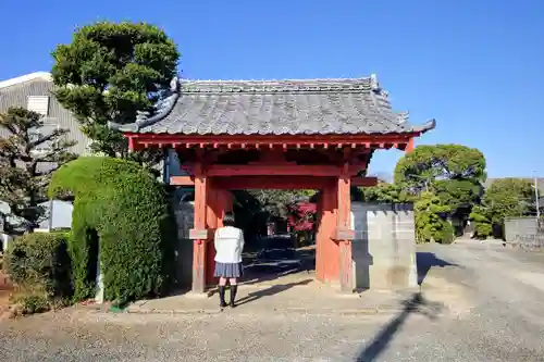 桂岩寺の山門・神門