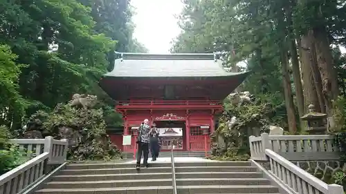 富士山東口本宮 冨士浅間神社の山門・神門