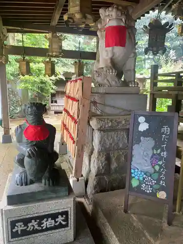 大宝八幡宮の狛犬