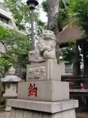 高円寺氷川神社の狛犬