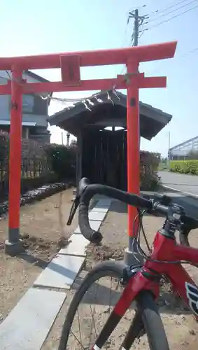 川砂稲荷の鳥居