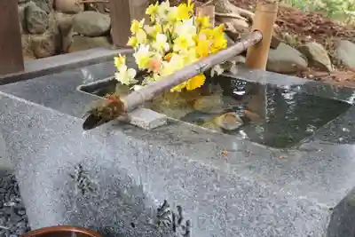 高司神社〜むすびの神の鎮まる社〜の手水舎