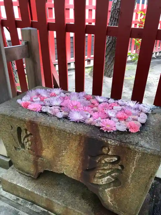 白山神社の手水舎