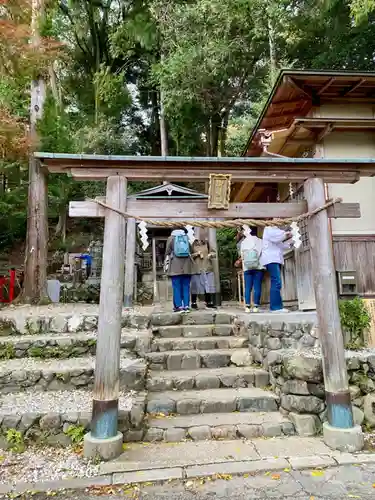 御髪神社の鳥居