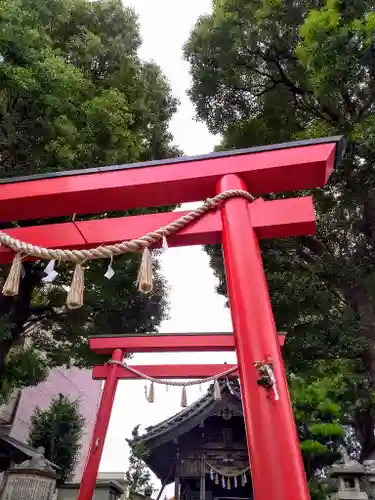 稲荷社（大生稲荷神社）の鳥居