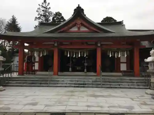 越中稲荷神社の本殿