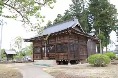 川田神社の本殿・本堂