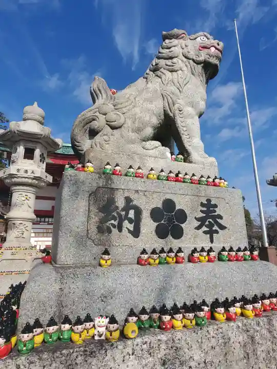 上野天満宮の狛犬