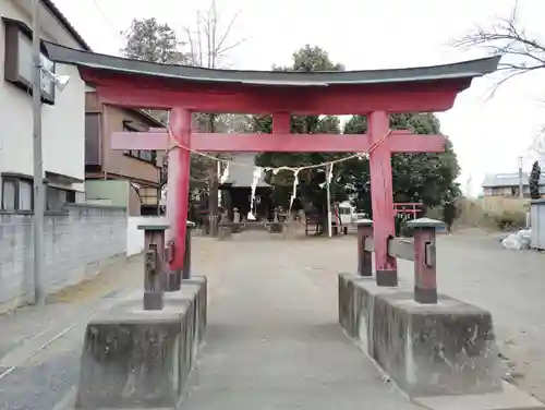 稲荷神社の鳥居