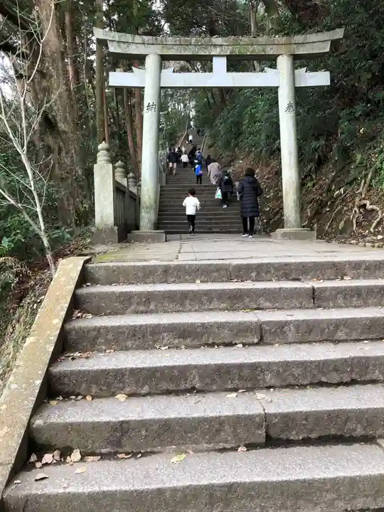 厳魂神社(金刀比羅宮奥社)の鳥居