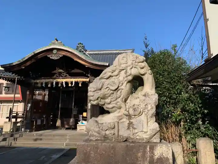 火産霊神社の狛犬