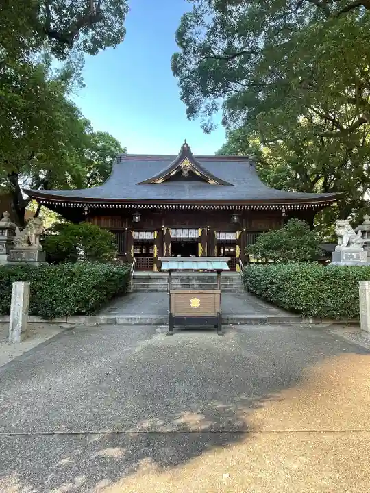 若宮八幡社の本殿・本堂
