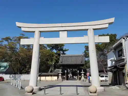 高砂神社の鳥居