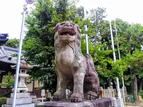 入海神社の狛犬