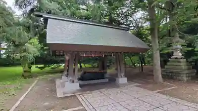帯廣神社の手水舎