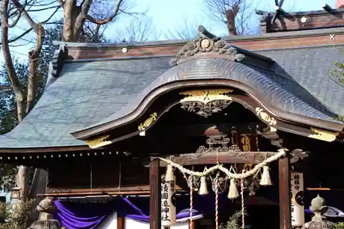 安積國造神社の本殿