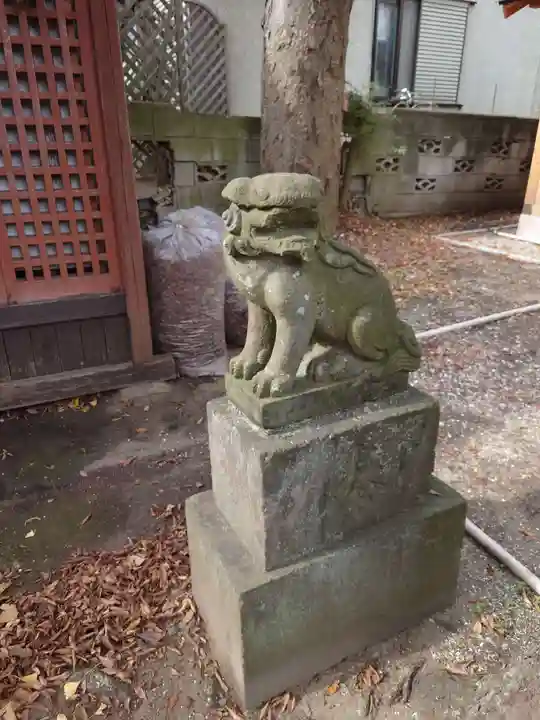 蘇我比咩神社の狛犬