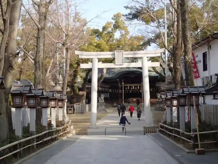 石切劔箭神社の鳥居