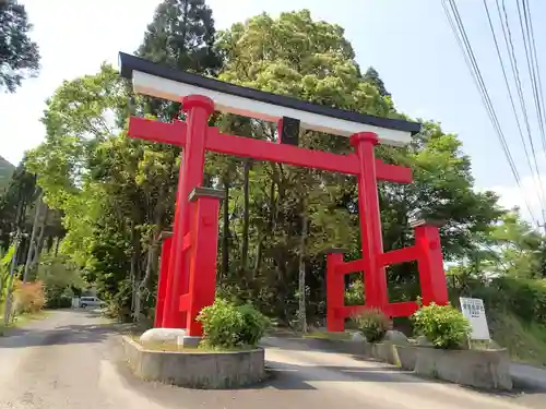 東霧島神社の鳥居