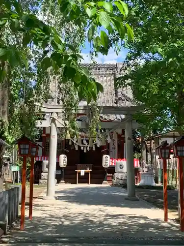 駒形神社の鳥居