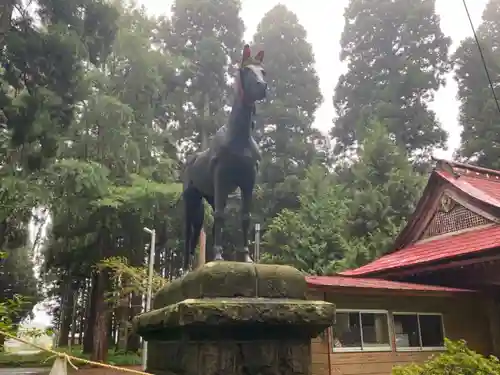 花松神社の狛犬