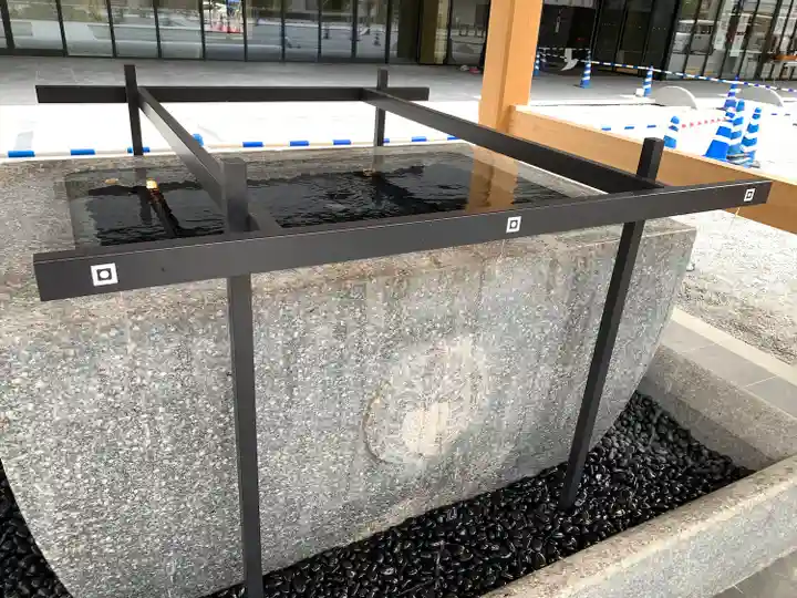 警固神社の手水舎