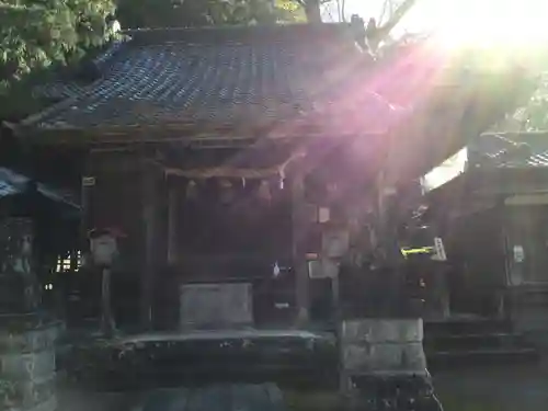 白瀧神社の本殿・本堂