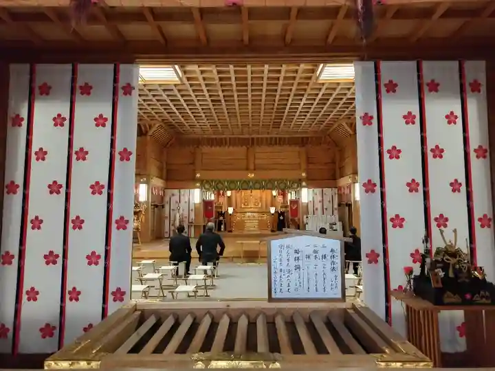 上川神社の本殿・本堂
