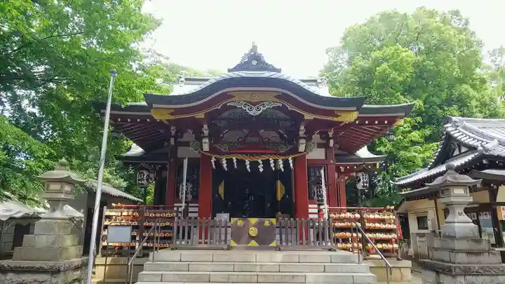 南沢氷川神社の本殿・本堂