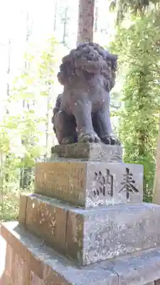 京極八幡神社の狛犬
