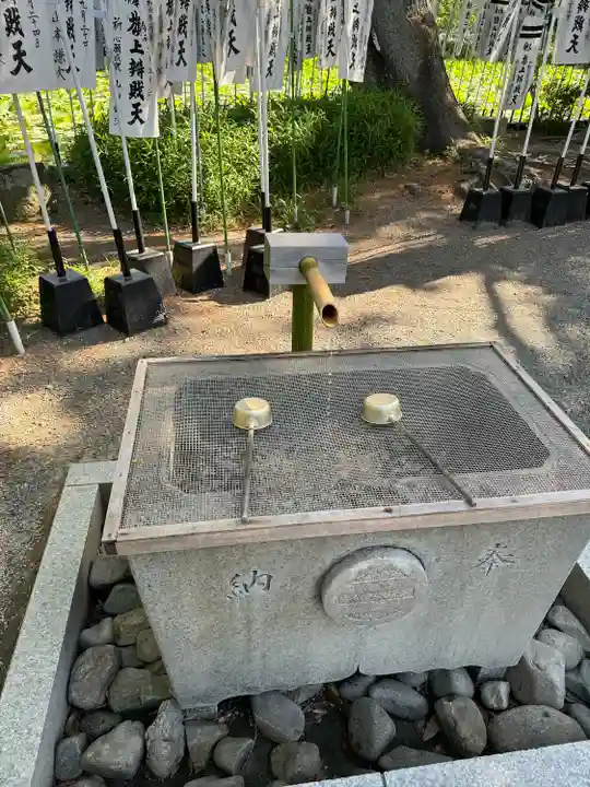 旗上弁財天社の手水舎
