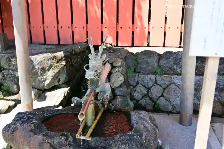 龍宮社の手水舎