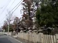 楢神社の周辺