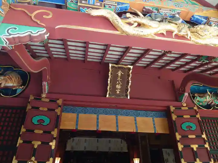 金王八幡宮の芸術